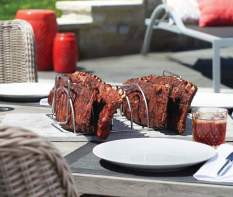 3 in 1 Braten -& Ribshalter